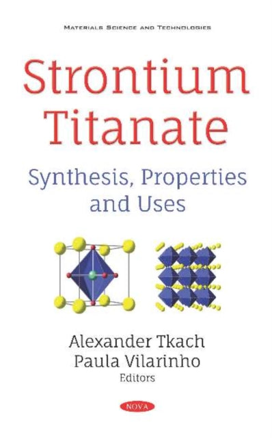 Book cover of: Strontium Titanate. By: Oleksandr Tkach