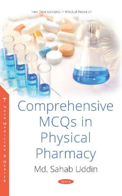 Book cover of: Comprehensive MCQs in Physical Pharmacy. By: Sahab Uddin