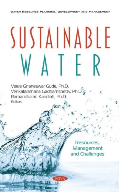 Book cover of: Sustainable Water. By: Veera Gnaneswar Gude