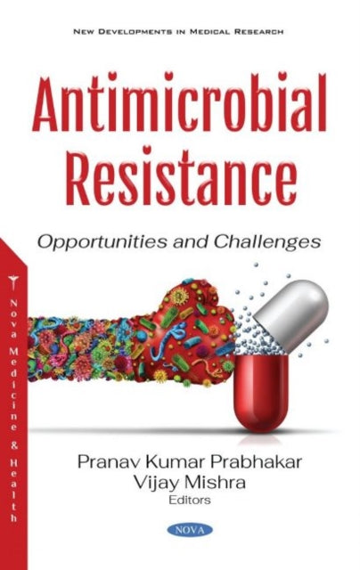 Book cover of: Antimicrobial Resistance. By: Pranav Kumar Prabhakar