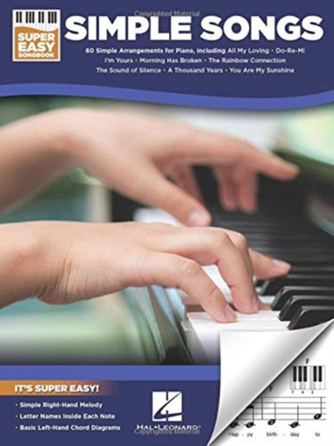 Book cover of: Simple Songs - Super Easy Songbook
