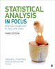 Book cover of: Statistical Analysis "In Focus". By: Gregory J. Privitera