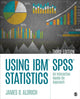 Book cover of: Using IBM SPSS Statistics. By: James O. Aldrich