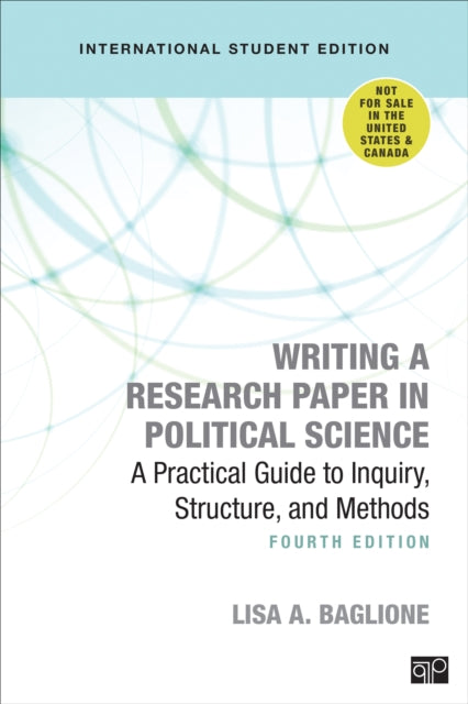 Book cover of: Writing a Research Paper in Political Science - International Student Edition. By: Lisa A. Baglione