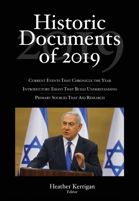 Book cover of: Historic Documents of 2019. By: Heather Kerrigan