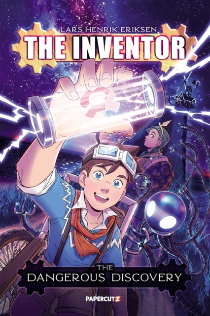 Book cover of: Inventor Vol. 1: The Hunt for the Infinity Machine. By: Lars Henrik Eriksen