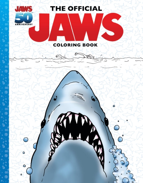 Official Jaws Coloring Book 9781546139171 Zackery Cuevas
