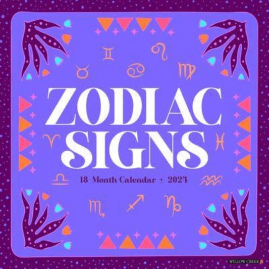 Book cover of: Zodiac Signs 2024 12 X 12 Wall Calendar