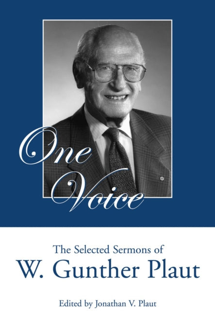 Book cover of: One Voice. By: W. Gunther Plaut