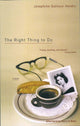Book cover of: Right Thing to Do