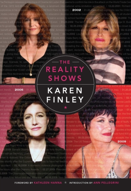 Book cover of: Reality Shows. By: Karen Finley