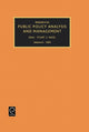 Book cover of: Research in Public Policy Analysis and Management. By: Stuart S. Nagel