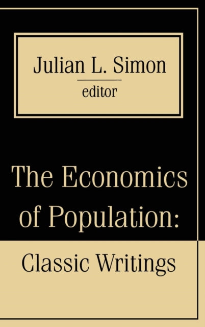 Book cover of: Economics of Population. By: Julian Lincoln Simon