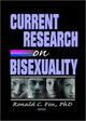 Book cover of: Current Research on Bisexuality. By: Ronald C. Fox