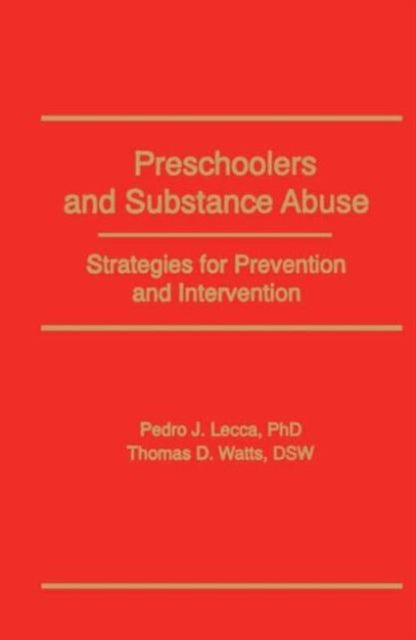 Book cover of: Preschoolers and Substance Abuse