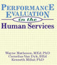 Book cover of: Performance Evaluation in the Human Services