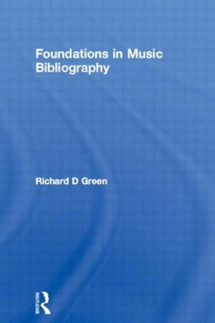 Book cover of: Foundations in Music Bibliography