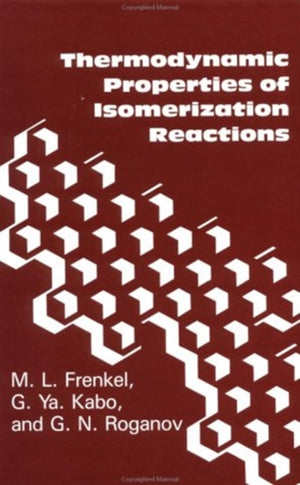 Thermodynamic Properties Of Isomerization Reactions