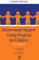 Book cover of: Bereavement Support Group Program for Children. By: Beth Haasl