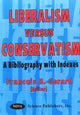 Book cover of: Liberalism Versus Conservatism