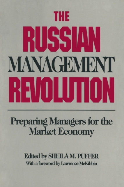Book cover of: Russian Management Revolution. By: Sheila M. Puffer