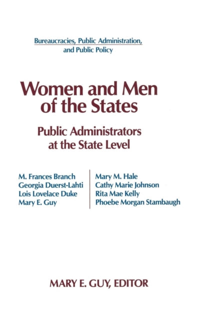 Book cover of: Women and Men of the States. By: M. Frances Branch