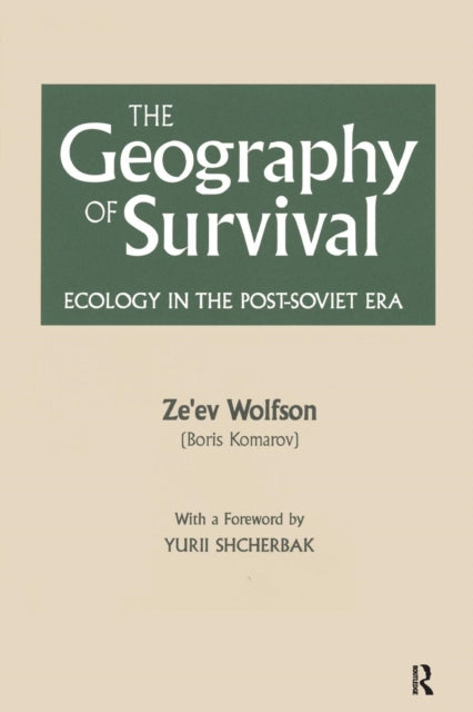 Book cover of: Geography of Survival. By: Ze'Ev Wolfson