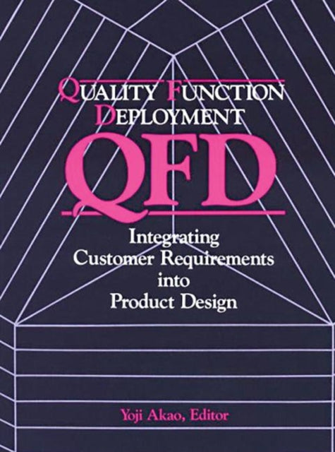 Book cover of: Quality Function Deployment. By: Yoji Akao