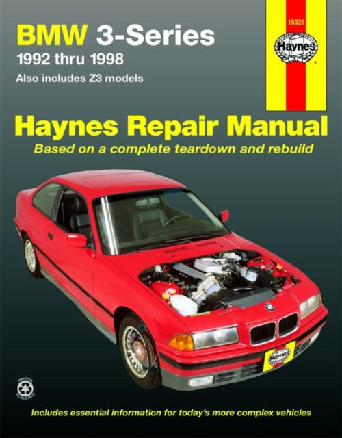Book cover of: BMW 3 Series (1992-1998) Haynes Repair Manual (USA). By: John Haynes