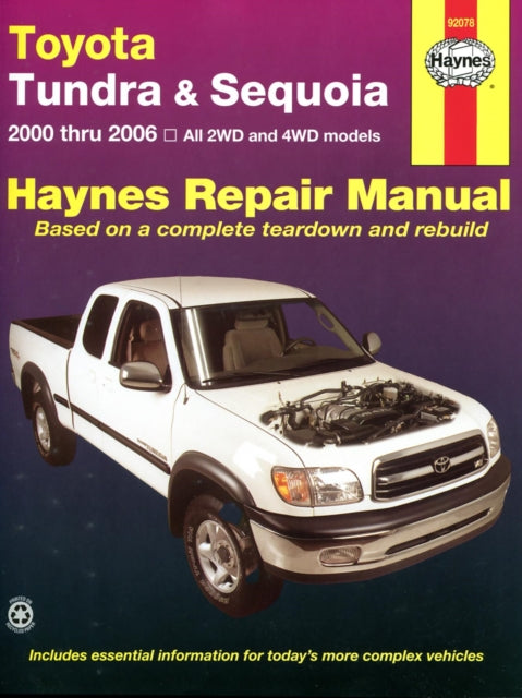 Book cover of: Toyota Tundra & Sequoia 00-07. By: Mike Stubblefield