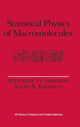 Book cover of: Statistical Physics of Macromolecules. By: Alexei R Khokhlov