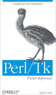 Book cover of: Perl/Tk Pocket Reference. By: Stephen Lidie