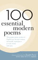 Book cover of: 100 Essential Modern Poems. By: Joseph Parisi