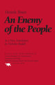 Book cover of: Enemy of the People. By: Henrik Ibsen