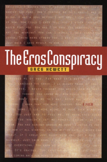 Book cover of: Eros Conspiracy. By: Greg Hewett
