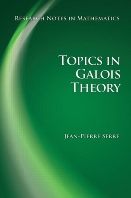 Book cover of: Topics in Galois Theory