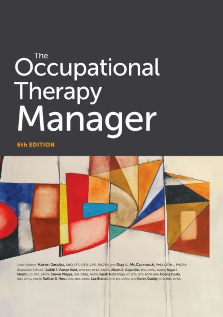 Book cover of: Occupational Therapy Manager. By: Karen Jacobs