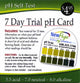 Book cover of: 7 Day Trial pH Card