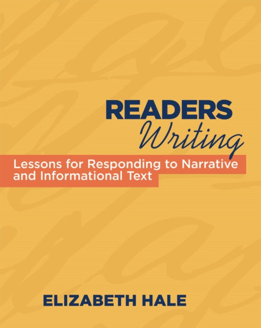 Book cover of: Readers Writing. By: Elizabeth Hale
