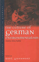 Book cover of: Culture of German Environmentalism. By: Axel Goodbody