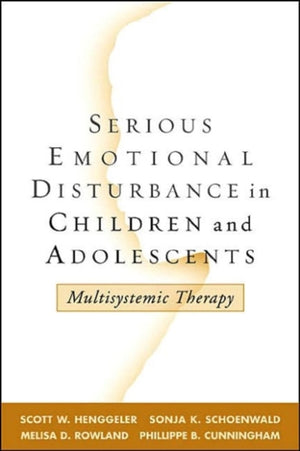 Serious Emotional Disturbance in Children and Adolescents