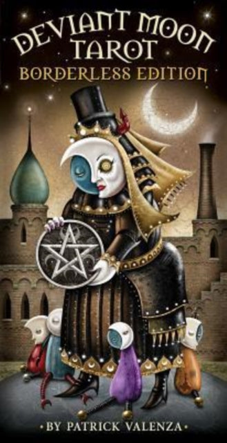 Book cover of: Deviant Moon Tarot: Borderless Edition. By: Patrick Valenza