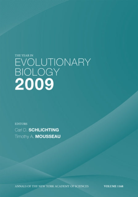 Book cover of: Year in Evolutionary Biology 2009, Volume 1168