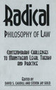 Book cover of: Radical Philosophy of Law. By: David S. Caudill