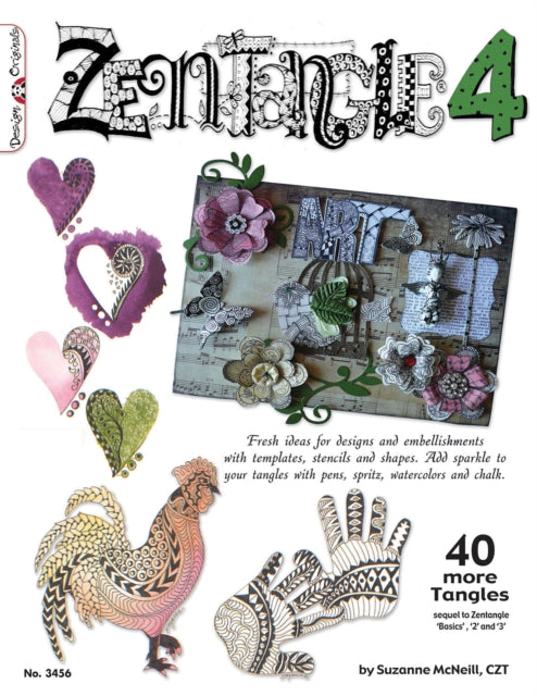 Book cover of: Zentangle 4