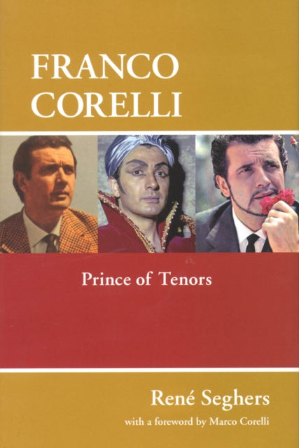 Book cover of: Franco Corelli. By: René Seghers, Rene Seghers