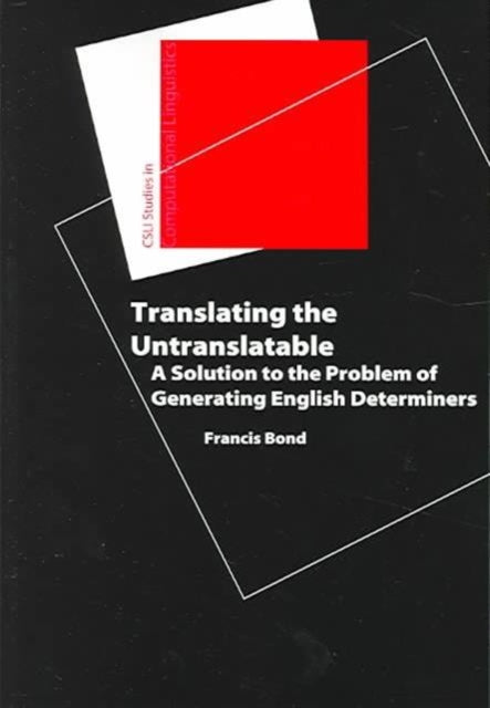 Book cover of: Translating the Untranslatable