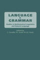 Book cover of: Language and Grammar