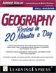 Book cover of: Geography Review in 20 Minutes a Day