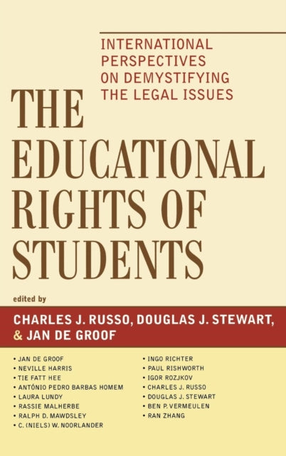 Book cover of: Educational Rights of Students. By: Charles Russo